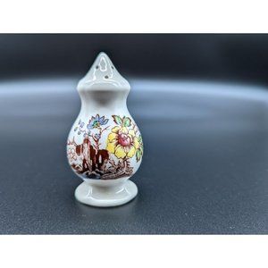 Vintage Pepper Shaker Royal Doulton Charming Flowers China